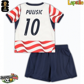 Yhdysvallat Christian Pulisic #10 Kotipaita Lapsille MM-kisat 2026 Lyhythihainen (+ shortsit)